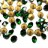 Стразы Риволи SS8/2,4мм, цвет 205 зеленый, SS8-205, 1уп (432шт) - Стразы Риволи SS8/2,4мм, цвет 205 зеленый, SS8-205, 1уп (432шт)