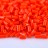 Бисер японский TOHO Bugle стеклярус 3мм #0050 оранжевый закат, непрозрачный, 5 грамм - Бисер японский TOHO Bugle стеклярус 3мм #0050 оранжевый закат, непрозрачный, 5 грамм