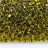 Бисер чешский PRECIOSA Фарфаль 2х4мм, 80014 желтый прозрачный, черная линия внутри, 50г - Бисер чешский PRECIOSA Фарфаль 2х4мм, 80014 желтый прозрачный, черная линия внутри, 50г