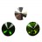 Риволи Matubo 12mm Czech Glass, цвет RV019 Olivine vitral, 12-RV019, 1шт - Риволи Matubo 12mm Czech Glass, цвет RV019 Olivine vitral, 12-RV019, 1шт