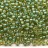 Бисер японский TOHO круглый 11/0 #0380 желтый прозрачный, зелеленая линия внутри, 10 грамм - Бисер японский TOHO круглый 11/0 #0380 желтый прозрачный, зелеленая линия внутри, 10 грамм