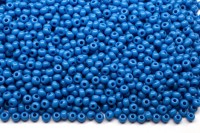 ОПТ Бисер чешский PRECIOSA круглый 10/0 63080 синий непрозрачный, 1 сорт, 500 грамм