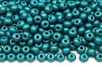 Бисер чешский PRECIOSA круглый 6/0 22018 бирюзово-зеленый, PermaLux, 50г
