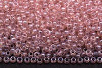 Бисер чешский PRECIOSA круглый 10/0 07612 светло-розовый прозрачный блестящий, 1 сорт, 50г