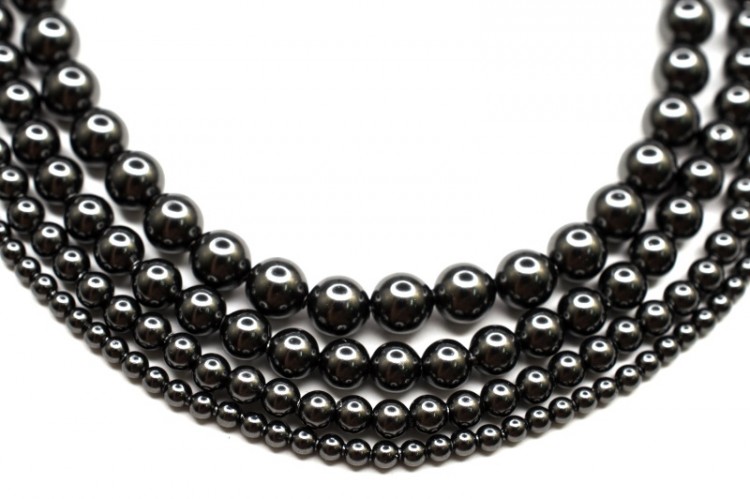 Жемчуг Swarovski 5810 #298 4мм Crystal Black Pearl, 5810-4-298, 10шт Жемчуг Swarovski 5810 #298 4мм Crystal Black Pearl, 5810-4-298, 10шт