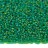 Бисер японский MIYUKI круглый 15/0 #0146FR зеленый, матовый радужный прозрачный, 10 грамм - Бисер японский MIYUKI круглый 15/0 #0146FR зеленый, матовый радужный прозрачный, 10 грамм