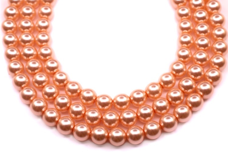 Жемчуг Preciosa Maxima, цвет peach, 6мм, 704-009, 10шт Жемчуг Preciosa Maxima, цвет peach, 6мм, 704-009, 10шт