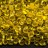 Бисер MIYUKI Drops 3,4мм #0006 желтый, серебряная линия внутри, 10 грамм - Бисер MIYUKI Drops 3,4мм #0006 желтый, серебряная линия внутри, 10 грамм