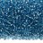 Бисер японский MIYUKI круглый 11/0 #2261 голубой, радужный, окрашенный изнутри, 10 грамм - Бисер японский MIYUKI круглый 11/0 #2261 голубой, радужный, окрашенный изнутри, 10 грамм