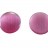 Кабошон круглый Кошачий глаз 16х3мм, цвет темно-розовый, 33-018, 2шт - Кабошон круглый Кошачий глаз 16х3мм, цвет темно-розовый, 33-018, 2шт