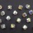 Бусина биконус Swarovski 5328 #001 AB2 4мм Crystal AB 2X, 5328-4-001-501, 20шт - Бусина биконус Swarovski 5328 #001 AB2 4мм Crystal AB 2X, 5328-4-001-501, 20шт