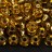 Бисер чешский PRECIOSA круглый 32/0 17050 золотистый, серебряная линия внутри, 50г - Бисер чешский PRECIOSA круглый 32/0 17050 золотистый, серебряная линия внутри, 50г