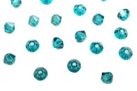 Бусина биконус Swarovski 5328 #229 3мм Blue Zircon, 5328-3-229, 20шт