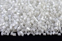 Бисер китайский рубка размер 11/0, цвет 0121 белый непрозрачный,блестящий, 450г