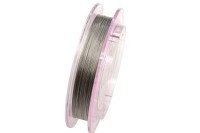 Ювелирный тросик SakuLux7 Flexy7, 0,30мм, 50м, цвет стальной, 1017-109