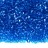 Бисер японский MIYUKI Delica цилиндр 11/0 DB-0714 синий капри, прозрачный, 5 грамм - Бисер японский MIYUKI Delica цилиндр 11/0 DB-0714 синий капри, прозрачный, 5 грамм