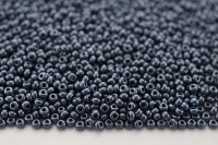 Бисер чешский PRECIOSA круглый 10/0 28936 серый непрозрачный металлик, 1 сорт, 50г