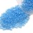 Бисер чешский PRECIOSA круглый 10/0 66000 голубой прозрачный блестящий, 20 грамм - Бисер чешский PRECIOSA круглый 10/0 66000 голубой прозрачный блестящий, 20 грамм