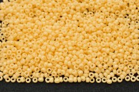 Бисер японский MIYUKI круглый 15/0 #4451 светлый лимон, непрозрачный Duracoat, 10 грамм