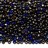 Бисер японский MIYUKI круглый 11/0 #55042 Black Azuro, матовый непрозрачный, 10 грамм - Бисер японский MIYUKI круглый 11/0 #55042 Black Azuro, матовый непрозрачный, 10 грамм