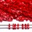 Бисер японский MIYUKI Quarter TILA #0408 красный, непрозрачный, 5 грамм - Бисер японский MIYUKI Quarter TILA #0408 красный, непрозрачный, 5 грамм