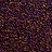 Бисер японский TOHO круглый 15/0 #0503 темный аметист, металлизированный золотом, 10 грамм - Бисер японский TOHO круглый 15/0 #0503 темный аметист, металлизированный золотом, 10 грамм