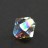 Бусина биконус Swarovski 5328 #001 AB 10мм Crystal AB, 5328-10-001-101, 1шт - Бусина биконус Swarovski 5328 #001 AB 10мм Crystal AB, 5328-10-001-101, 1шт