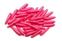 Бусины Thorn beads 5х16мм, цвет 02010/29574 розовый матовый пастель, 719-052, около 10г (около 32шт)