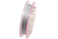 Ювелирный тросик SakuLux7 Flexy7, 0,30мм, 50м, цвет серебро, 1017-110