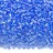 Бисер японский MIYUKI Delica цилиндр 11/0 DB-1250 лазурь, прозрачный радужный, 5 грамм - Бисер японский MIYUKI Delica цилиндр 11/0 DB-1250 лазурь, прозрачный радужный, 5 грамм