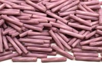 Бисер японский Miyuki Twisted Bugle 12мм #2024 пыльная орхидея, матовый непрозрачный, 10 грамм
