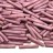 Бисер японский Miyuki Twisted Bugle 12мм #2024 пыльная орхидея, матовый непрозрачный, 10 грамм - Бисер японский Miyuki Twisted Bugle 12мм #2024 пыльная орхидея, матовый непрозрачный, 10 грамм