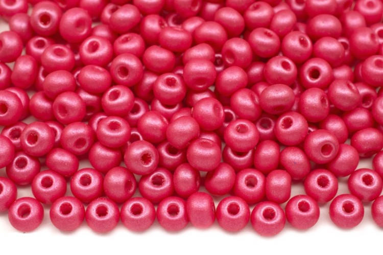 Бисер чешский PRECIOSA круглый 6/0 22011 пурпурная роза, PermaLux, 50г Бисер чешский PRECIOSA круглый 6/0 22011 пурпурная роза, PermaLux, 50г