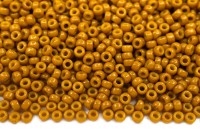 Бисер японский MIYUKI круглый 15/0 #4456 светлая оливка, непрозрачный Duracoat, 10 грамм