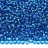 Бисер чешский PRECIOSA круглый 10/0 67150 голубой, серебряная линия внутри, 1 сорт, 50г - Бисер чешский PRECIOSA круглый 10/0 67150 голубой, серебряная линия внутри, 1 сорт, 50г