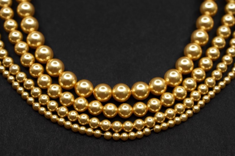 Жемчуг Swarovski 5810 #296 5мм Crystal Gold Pearl, 5810-5-296, 10шт Жемчуг Swarovski 5810 #296 5мм Crystal Gold Pearl, 5810-5-296, 10шт