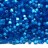 Бисер чешский PRECIOSA сатиновая рубка 10/0 65021 темно-голубой, 50г - Бисер чешский PRECIOSA сатиновая рубка 10/0 65021 темно-голубой, 50г