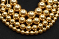 Жемчуг Swarovski 5810 #296 12мм Crystal Gold Pearl, 5810-12-296, 1шт