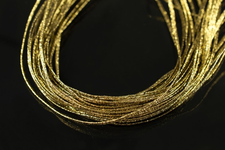 Cутаж 2мм, цвет ST1630 Textured Metallic Gold/Black (золото/черный), 1 метр Cутаж 2мм, цвет ST1630 Textured Metallic Gold/Black (золото/черный), 1 метр