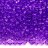 Бисер чешский PRECIOSA круглый 10/0 01623 фиолетовый прозрачный, 1 сорт, 50г - Бисер чешский PRECIOSA круглый 10/0 01623 фиолетовый прозрачный, 1 сорт, 50г