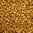 Бисер японский MIYUKI Delica цилиндр 11/0 DB-0331 желтое золото 24К, металлизированный матовый, 5 грамм - Бисер японский MIYUKI Delica цилиндр 11/0 DB-0331 желтое золото 24К, металлизированный матовый, 5 грамм
