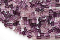 Бисер чешский PRECIOSA ОБЛОНГ 3,5х5мм 20060 фиолетовый прозрачный, 50г