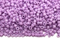 Бисер японский MIYUKI Delica цилиндр 11/0 DB-2136 сиреневый, непрозрачный Duracoat, 5 грамм