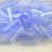 Бисер японский TOHO Bugle стеклярус 9мм #0146 ледник, цейлон, 5 грамм - Бисер японский TOHO Bugle стеклярус 9мм #0146 ледник, цейлон, 5 грамм