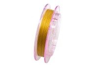 Ювелирный тросик SakuLux7 Flexy7, 0,30мм, 50м, цвет золото, 1017-111