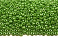 Бисер чешский PRECIOSA круглый 10/0 58230 зеленый непрозрачный блестящий, 5 грамм