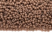 Бисер японский MIYUKI круглый 15/0 #4455 бежевый, непрозрачный Duracoat, 10 грамм