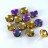 Бусины Ripple beads 12мм, цвет 00030/98549 California Green, 720-005, около 10г (около 13шт) - Бусины Ripple beads 12мм, цвет 00030/98549 California Green, 720-005, около 10г (около 13шт)