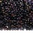Бисер японский MIYUKI круглый 11/0 #55040 Black Sliperit, непрозрачный, 10 грамм - Бисер японский MIYUKI круглый 11/0 #55040 Black Sliperit, непрозрачный, 10 грамм