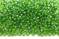 Бисер японский TOHO круглый 8/0 #0108 перидот, глянцевый прозрачный, 10 грамм